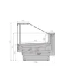 0ff4ddac9f0bb93478b193dc3e99bc17.webp Витрина холодильная BRANDFORD AURORA SQ 190 рыба на льду