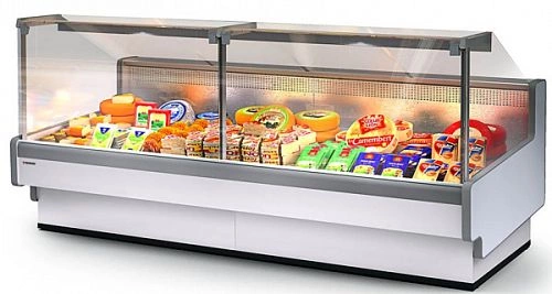 Витрина холодильная BRANDFORD AURORA Slim SQ 125 рыба на льду