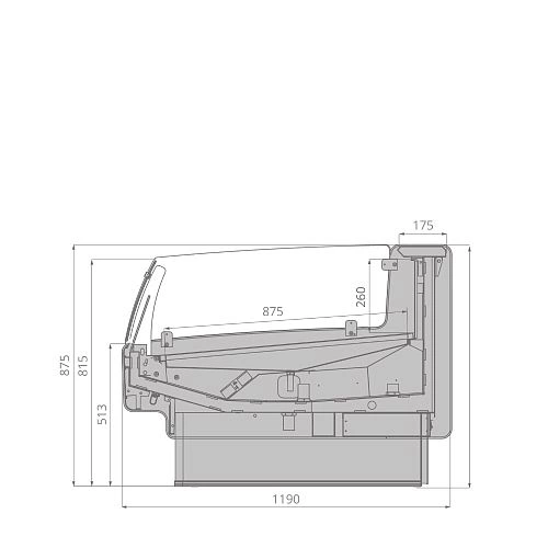 552f9cb87c9f0c518044fb5ba7591855.webp Витрина холодильная BRANDFORD AURORA 375 рыба на льду SELF