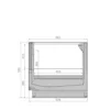 564406886c2c09250f110099b3fa7630.webp Бонета морозильная BRANDFORD Krios 250 Open Top