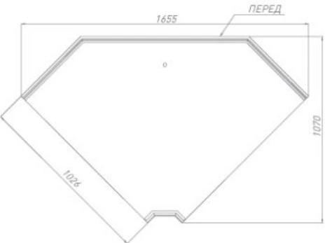 fd9892c9f01d402ce7b221462f085777.webp Витрина холодильная BRANDFORD AURORA Slim Открытый угол 90 вентилируемая SELF