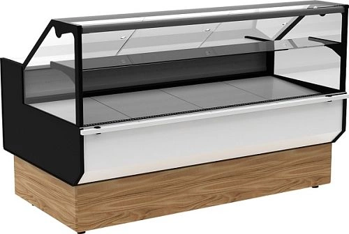 rubk6pckzy6gdltpy2xe086jtxd5v2y5.webp Витрина холодильная CARBOMA GC95 PALM 2 GC95 SM 1,0-1 KombiLux / INOX (ВХС-1,0 Carboma GC95)