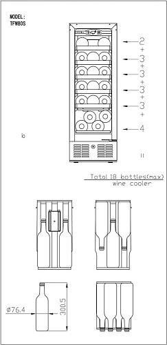 six6rp94j0wvbidzmpfwlugq6l2u6eg4.webp Шкаф винный TEFCOLD TFW100-S