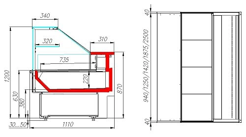 yvfg8z7csgyhxuefqwi81knjitzgz6vt.webp Витрина холодильная CARBOMA GC110 SM 0,94-1, 0011-9006, с боковинами