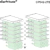 Шкаф винный CELLARPRIVATE CP042-2TB