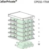 zrpi1tbyh1of1hhwex36728rvu7t9rb5.webp Шкаф винный CELLARPRIVATE CP032-1TWH
