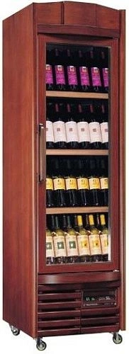1c0332b94772cf293d5bf63e2a7eb654.webp Шкаф винный TECFRIGO BODEGA 400 1-4TV темный орех