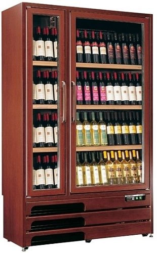 25b0e81321649ef70025f2e52bda83dc.webp Шкаф винный TECFRIGO GROTTA 600 5TV светлый орех