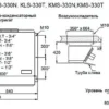 Сплит-система среднетемпературная АРИАДА KMS 330TPW