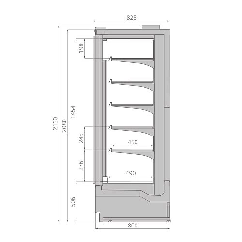 32a788c5a175fb2ad45db70b80f0ea52.webp Шкаф морозильный BRANDFORD Odissey II PLUG-IN 190
