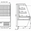 5j69dr7p5lz7wndz68s7h5c5dzkfhbbw.webp Витрина холодильная CARBOMA F13-07 VM 0,7-2 0020 стеклопакет (1260/700 ВХСп-0,7)