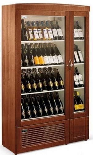 73f088aa6ee1141a21eca35c82f32e45.webp Шкаф винный ENOFRIGO SUPER CALIFORN SIL темный орех