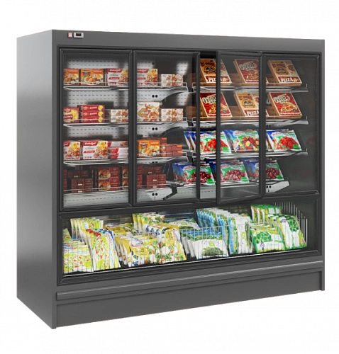 Витрина морозильная POLAIR GELO SB 2500 - 6 кл
