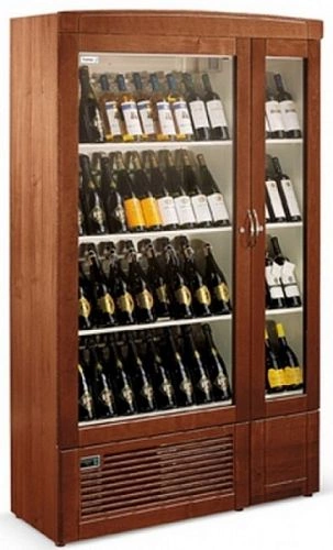 a6e321f372e8a0fdd10ae0c3c6d1100a.webp Шкаф винный ENOFRIGO SUPER CALIFORN SIL CAVE темный орех