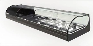 b3246dc56eb5ec9b2af38ae3df75aefd.webp Витрина холодильная MOVILFRIT ONIX 8 настольная BLACK/черный