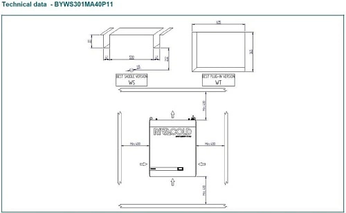Моноблок RIVACOLD BYWS301MA40P11