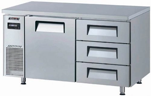 Стол морозильный TURBO AIR KUF15-3D-3-750 c ящиками