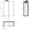 br32c1g2fsz76qxoz60sqb90m6dx6fm5.webp Шкаф винный KIFATO 1400х675х2150 (2325) СТ, 2 стеклянные двери