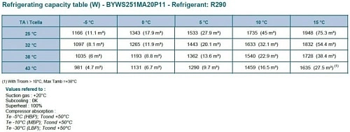 Моноблок RIVACOLD BYWS251MA20P11