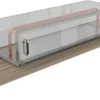 Витрина настольная для суши GASTROLUX ВСВВ-154/СК