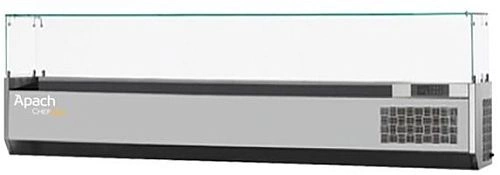 ksi88wrrv21kl0bd8zc7s02sn17qljbh.webp Витрина настольная холодильная APACH Chef Line LDR20032GR без агрегата