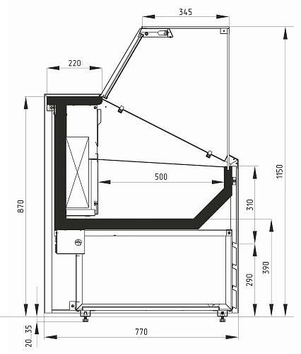 l1s9us0xmu4ef4k2v86x97yo71oy06lw.webp Витрина холодильная CARBOMA GС75 SL 1,2-1 9006-9003