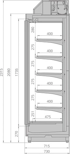lk197e2up6lssq3bod4ksjowvnfaj9wt.webp Горка холодильная BRANDFORD Cronox 2080.700.190