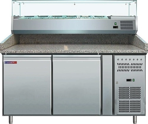 lmw13gewyv0i7uxctyikfybji821pbs5.webp Стол холодильный для пиццы COOLEQ PZ2600TN-VRX380
