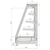 Витрина холодильная BRANDFORD Ikar Slim SQ 375