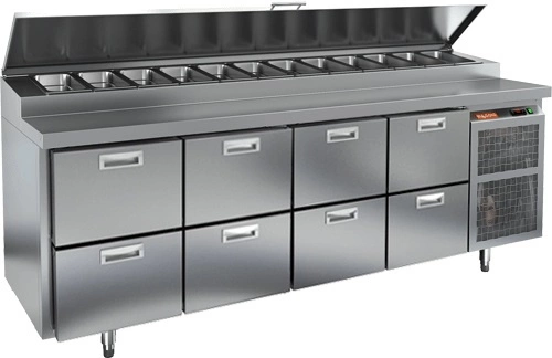 nyq3tpt68ef9x6zvm2dc6t9cye85et36.webp Стол для пиццы HICOLD PZ1-2222/GN (1/3H)