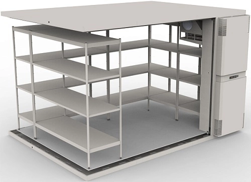 Камера морозильная HAPPYCHEF FR R/L 12/12 S/S+shelving