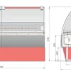 shfkygksa25xy949ks1e3bbebvxql06w.webp Витрина холодильная для икры KIFATO Аляска 1500 вентилируемая