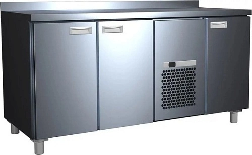 zao7h0tj4ah08r4vrgydhs04kjh181od.webp Стол морозильный CARBOMA T70 L3-1 9006-2 (3GN/LT) корпус серый, 3 двери с бортом