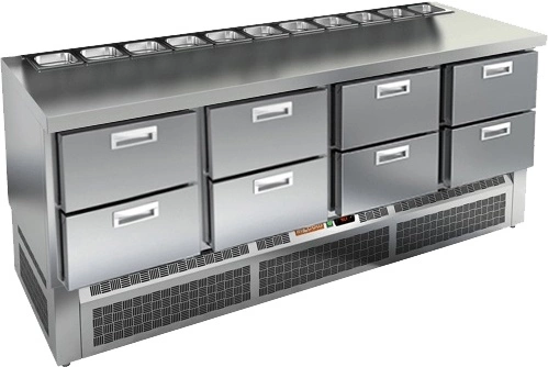 zx93ywpxgt3gi7b1qztqfecc8drwli5p.webp Стол холодильный для салатов HICOLD SLE2-2222SN (1/6) О без крышки