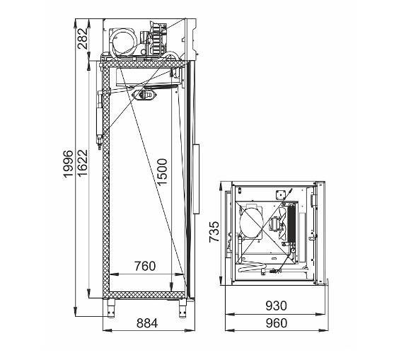 446u6lygn0v7m171yz6n19ep1rfdl4ey Морозильный шкаф POLAIR CB107-G