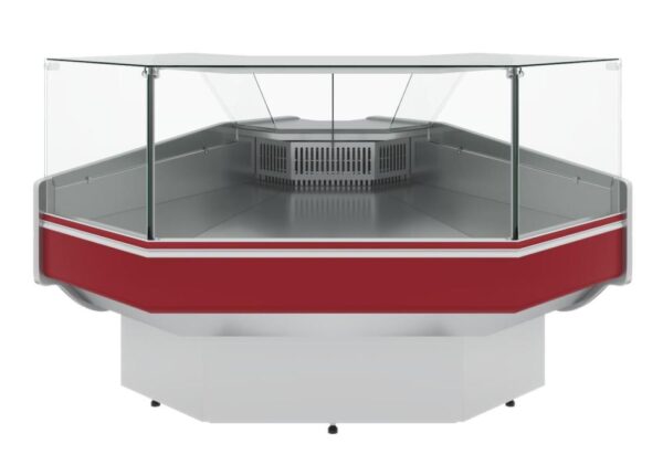 Витрина холодильная Carboma GC120 VM-5 (внешний угол, динамика, 3004)