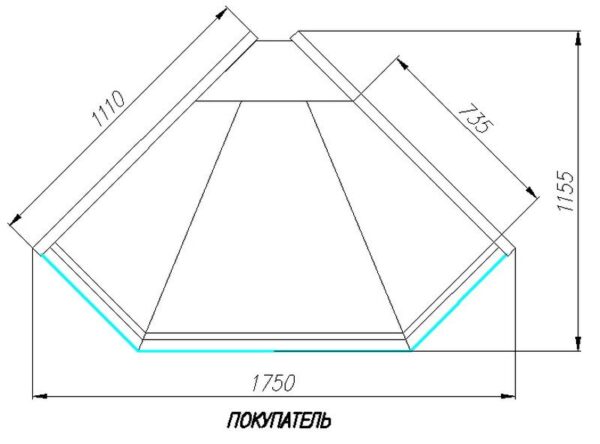 ij1r883biptdmzslijkvkkdckrki80x2 Холодильная витрина Carboma G110 VM-5 (ВХСу-1 Carboma G110 внешний 90 (динамика))