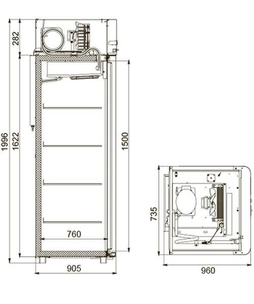 r9gmps31ur2sihkh3ozr01zpscm8awve Морозильный шкаф POLAIR CB107-Gm
