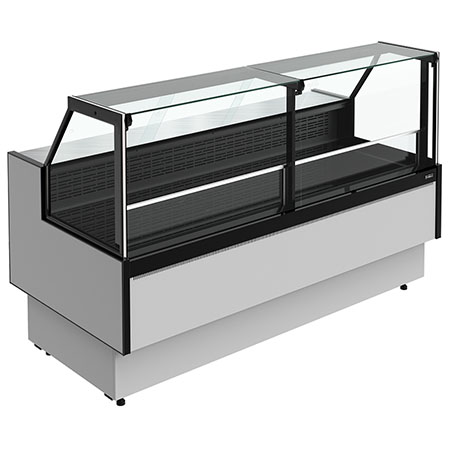 Морозильная витрина Carboma GC95 SL 2,0-1 с боковинами (версия 2.0)