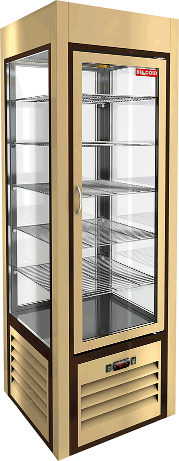 10-1b9199a08722a882abbd90d402a2cb60 Витрина кондитерская HICOLD VRC 350 Sh Beige FR