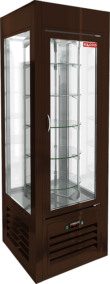 23-50c6858476bde3609181032be007e29c Витрина кондитерская HICOLD VRC 350 R Sh Brown