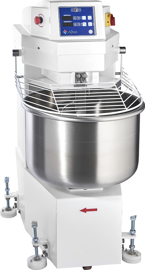 4-7f437ab0fe650e33dd7c42b26367fd05 Тестомес спиральный Abat ТМС-60НН-2П CHEF