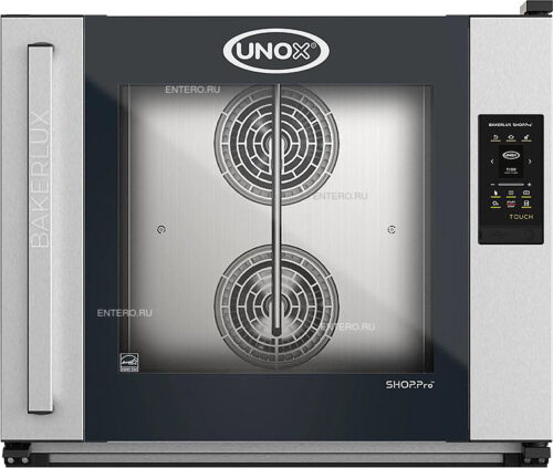 Печь конвекционная UNOX XEFR-06EU-ETLV Vittoria петли справа, без сливного отверстия